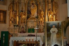 16.10.2016r. Poświęcenie Obrazu św. Jana Pawła II